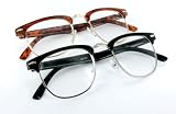 Retro Man Italian designer reading glasses for youthful men who read in style.