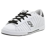  : Osiris Men's Serve Sneaker,White/Black/Baseball,6.5 M