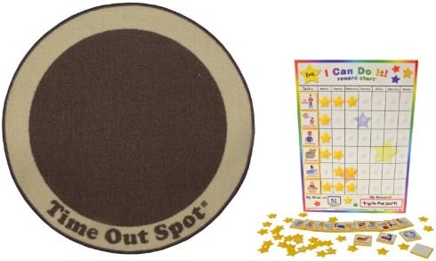 Kenson Kids Responsibility Chart & Time Out Spot, Brown