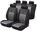 Produkt-Bild: WALSER AM12468 TOP Universal Autositzbezug Racing silber/schwarz