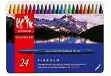 Caran D'ache - Fibralo 24 Fibre Tipped Markers