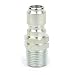 Interstate Pneumatics PW7143 Pressure Washer 3/8 inch MNPT Steel Plug 5200 PSI