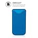 iPhone SE, 5s and 5 Case, Snugg Apple iPhone SE, 5s and 5 Electric Blue Leather Pouch Case [Card Slot] Apple iPhone SE, 5s and 5 Pouch Case Cover Executive Design