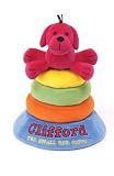 Clifford the Small Red Puppy Stack-Ring Developmental Toy