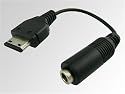 GreyMobiles 3.5mm Stereo Headphone Adaptor For Samsung S3650 Genio Touch, S5230 Tocco Lite, i900 Omnia, B7320 B7330 Omnia Pro, F210, F330, F490, F700, G600, G800, i680, J700, L600, L760, M600, P260, P520 Armani, U900 Soul and compatible Samsung phones