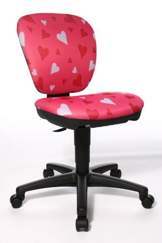 TOPSTAR 616343 Kinderdrehstuhl Kiddi Star Herzchen EXKLUSIVMODELL LGA getestet