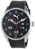 PUMA Men's PU102461001 Counter Silver Black Watch