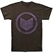 Hawkeye Men's Distressed Icon Slim Fit T-shirt Coal
