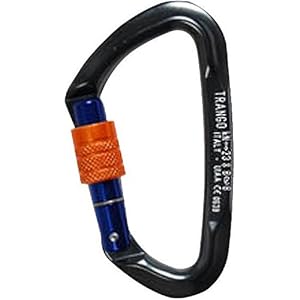 Smooth Carabiner - Screwlock by Trango