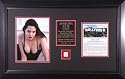 Angelina Jolie Framed 8x10 Photograph with Piece of Hollywood Sign