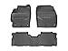 2012-2015 Toyota Prius V-Weathertech Floor Liners-Full Set (Includes 1st and 2nd Row) Black