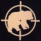 Toddler Sweatshirt : Bear Hunter - Flock Lettering (It's Fuzzy!) - Hunting