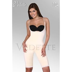 Vedette 104: Full Body Shaper Girdle with Latex