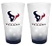 Houston Texans Frosted Pint Glass (16-Ounce, Set of 2)