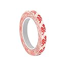 TapeCase 0.375-5-9088 Clear Acrylic High Performance Double Coated Tape Converted from 3M 9088, 0.0083" Thick, 5 yd Length, 0.375" Width