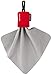SPUDZ Classic Microfiber Lens Cleaner – Clip-On Pouch, Washable – for Binoculars, Scopes, Glasses, Screens | Red, 6 x 6 Inch