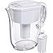 Brita Large 10 Cup Everyday Water Pitcher with Filter - BPA Free - White