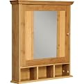 Bamboo Mirror Cabinet - Natural