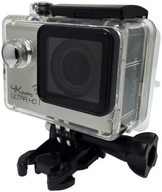 Tc33 4k Waterproof Action Camera 2.0 Inch Hd Screen (Silver) Sony Imx117 170° Ultra Wide Lens Angle Sports Mini Dv Camcorder Novatek Ntk96660