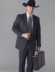 Circle S 'Boise' Western Sport Coat in Heather Navy