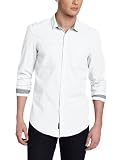 Calvin Klein Jeans Mens Chambray Long Sleeve Woven 411ojmv%2BhcL. SL160 Calvin Klein Jeans Mens Chambray Long Sleeve Woven