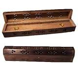 R�ucherkasten f�r R�ucherst�bchen mit Intarsienvon "R�ucherst�bchenhalter"