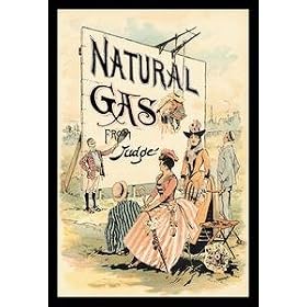 Judge Magazine: Natural Gas - Giclee Fine Art Canvas Print (20 x 30) by Paris