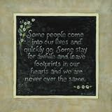 Some People Come Into Our Lives Karen Tribett 12x12