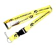 Iowa Hawkeyes Clip Lanyard Keychain Id Ticket - Yellow