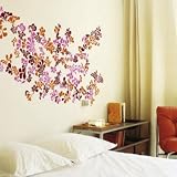 Eigenschaften Domestic  / Domestic Tapetensticker mini pop flower red
