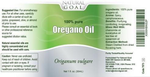 #1 Premium Oregano Oil - 100% Pure Undiluted Oil Of Oregano - Provides Digestive, Respiratory And Joint Health Support - Enhance Immune System - 1oz (30ml) - Lifetime 100% Money Back Guarantee