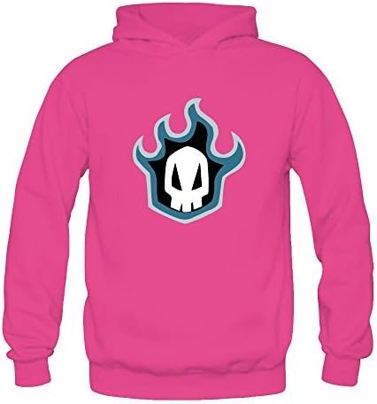ZHEIUU Women's BLEACH Logo Hoodie XX-Large Pink