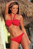 Ujena Red Classic Tie Bikini Swimsuit