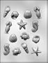 Chocolate Mold Sea Creatures 14 pc