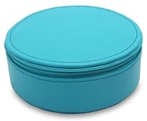 Jennifer Round Jewelry Box w Ring Holders Jennifer Round Jewelry Box w Ring Holders