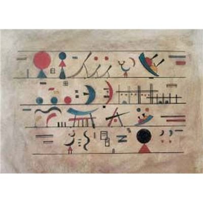 International Publishing 5801N16070- Artstones "KANDINSKY RIGHE DI SEGNI" 1000 Teile Puzzle