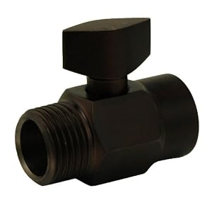 Overhead Shower Water-Volume Control, Oil Rubbed Bronze Finish – By Plumb USA