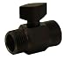 Overhead Shower Water-Volume Control, Oil Rubbed Bronze Finish - By Plumb USA