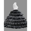 Loywe, Luxus Reifrock Petticoat aus Satin, 4 Ringe, LW4816S