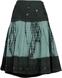 SKIRT - BLACK & GREY TYE DYE SHORT XL New!