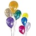 PACK OF 100 METALLIC BALLOONS (12 ASSORTED COLOURS)