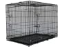 GoPetClub 48" Two Door Dog Pet Bed House Folding Metal Crate Cage Kennel