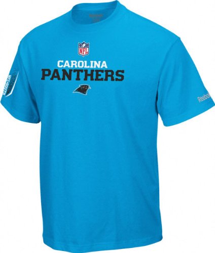 Carolina Panthers Blue Prime 2009 Player Sideline T-Shirt