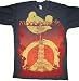Woodstock 'Roll Call Peace Dove' blue lightweight t-shirt Image