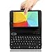 Infiland Bluetooth Keyboard Smart Case Cover For 7inch LG G PAD 7.0 V400 / LTE V410 / VK410 / UK410 Tablet - Folio Slim Fit PU Leather Case with Wireless Removable Bluetooth Keyboard (For LG G PAD 7.0 V400 & LTE V410 Tablet, Black)