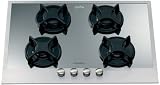 Rosieres - RTS 742 IN - Plaque de Cuisson Gaz - Int&eacute;grable - 70 cm - Inox et Noir