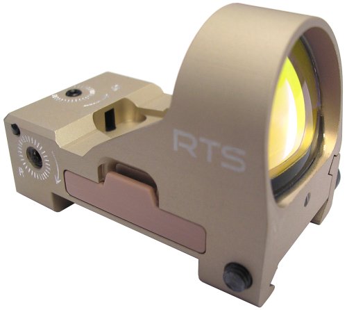 C-MORE Systems RTS Red Dot Sight, Desert Tan, 3.5 MOA