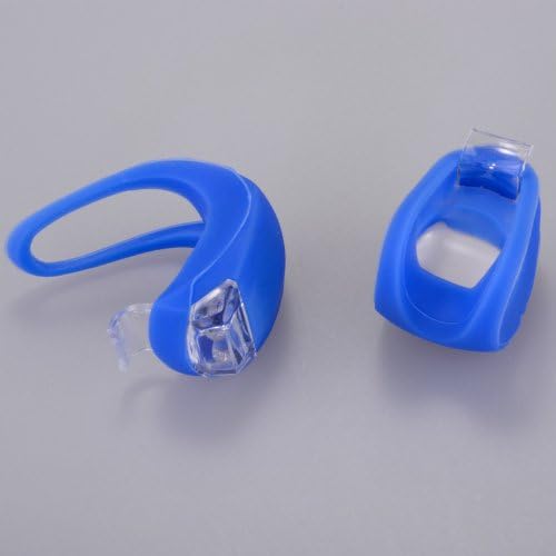 Domire 2PCS Frog Lamp Plastic Electronic Light Emitting Diode Warning lights Bicycle Heading/Taillight Lamp floodlight,