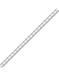 Sterling Silver 3.75mm Fancy Box Link Chain - 20 Inch