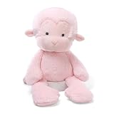 Enesco Gund Baby Meme Monkey Pink 16" Medium Plush